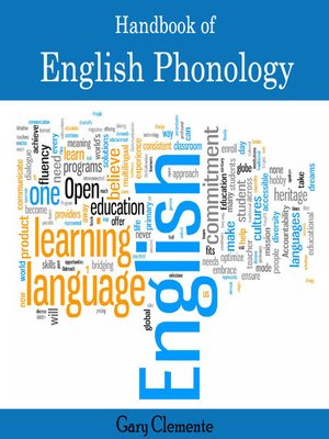 cover image of Handbook of English Phonology